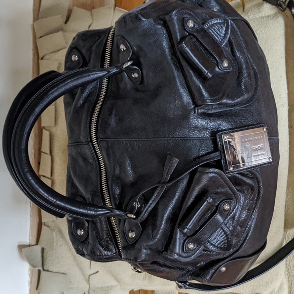 Prada Original Car Shoe Large Satchel Handbag - Picture 2 of 10